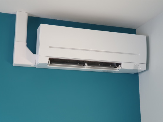 Installation d'une pompe à chaleur à Taponas à côté de Belleville en Beaujolais