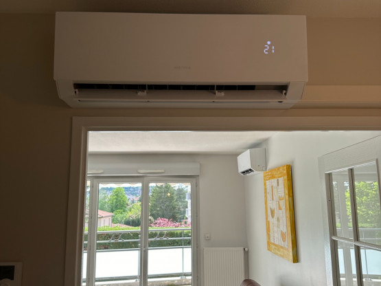 Fourniture et mise en place d’une climatisation Heiwa à Villefranche-sur-Saône (69400)