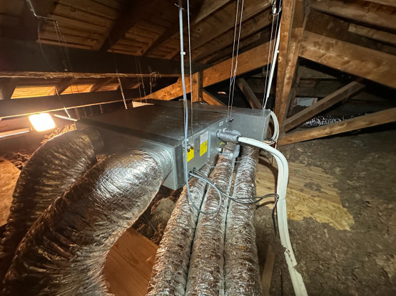 Installation gainable multizone dans ume maison de 120m2 à VILLEFRANCHE SUR SAÔNE.