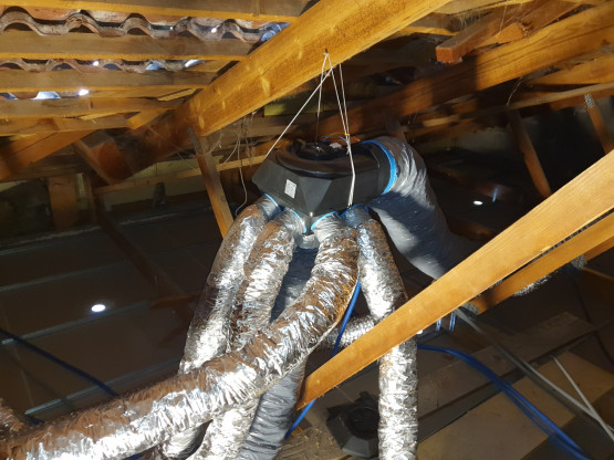 Installation de VMC en rénovation de maison