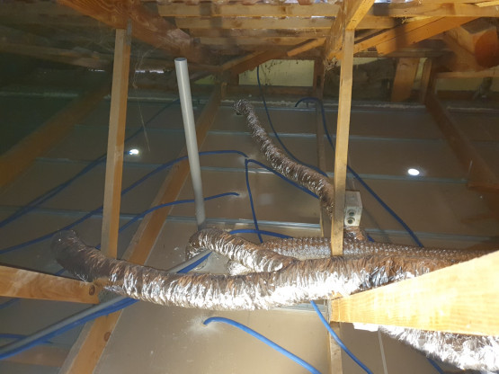 Installation de VMC en rénovation de maison