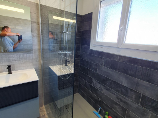 Rénovation d’une salle de bain à Belleville-en-Beaujolais (69220)