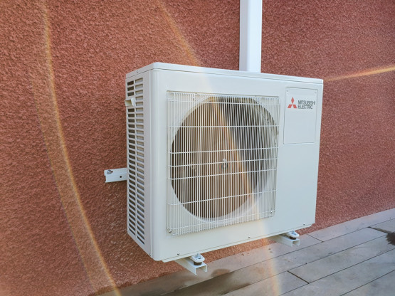 Installation d'une pompe à chaleur à Taponas à côté de Belleville en Beaujolais