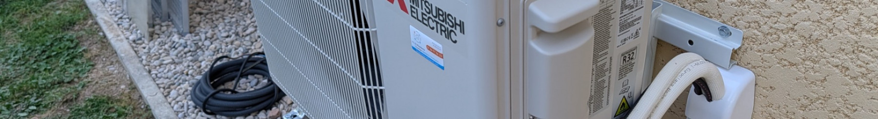 Installation d'une climatisation Mitsubishi pour une véranda à Villié-Morgon